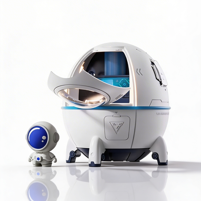 Humidificador Portátil Cápsula Espacial