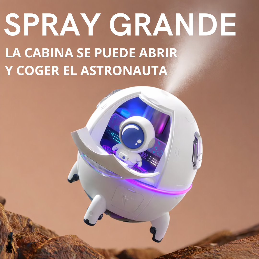 Humidificador Portátil Cápsula Espacial